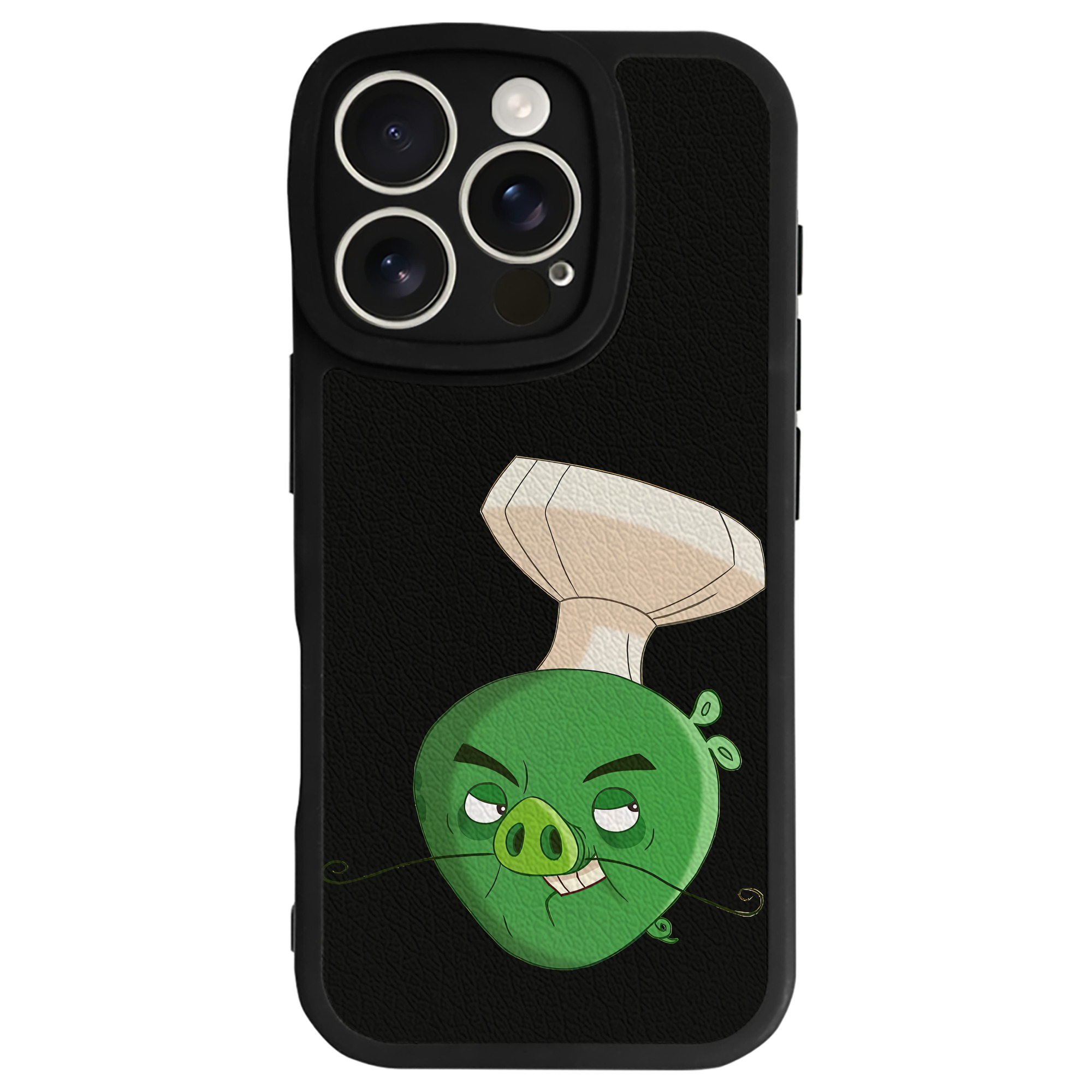 （画像用） Angry Birds アングリーバード 【iPhone 16シリーズ対応】シリコンスマホケース（レザー調） 材質：シリコン